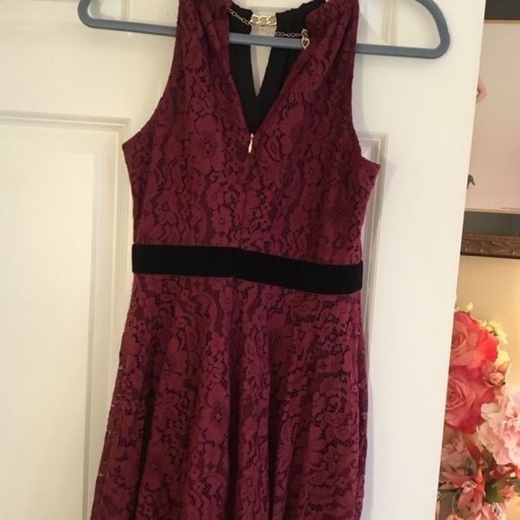 NWT Thalia Sodi Chain Neck Lace Dress Sz Small - Picture 8 of 11